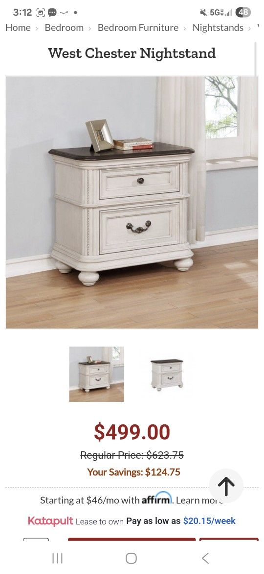 Westchester Bedroom Set