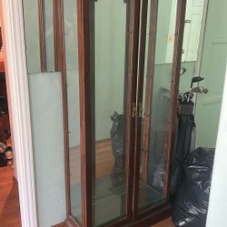 Vintage Glass Display Case 