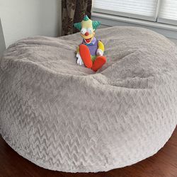 Giant 4 foot diameter beanbag chair