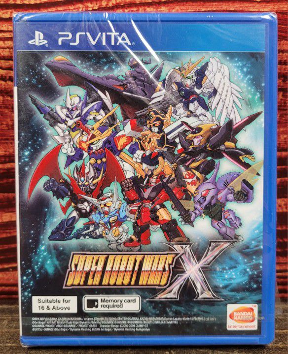 Super Robot Wars X PS Vita (NEW Sealed)