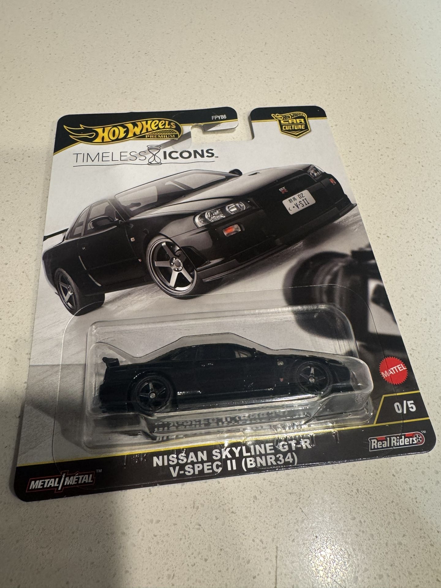 ホットウィール チェイス スカイライン GT-R V-SPECⅡ BNR34 ホット