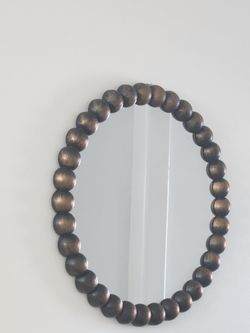 Round Wall Mirror - $20