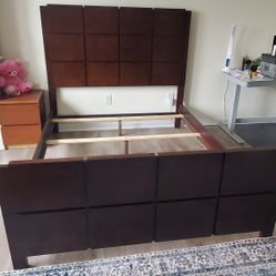 Bed Frame With Headboard For Sale