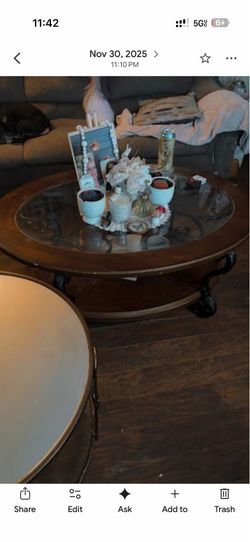 Beautiful wooden coffee table