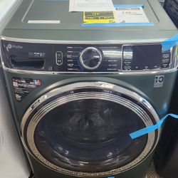 Profile 5.5 cu.ft. Capacity Smart Front Load Washer with Ultra Fresh Vent System Plus PowerSteam Smart Wash Plus Rinse