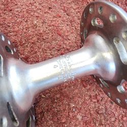 Schwinn Highflange Front Hub 36 Spoke ..rebuilt Clean. 4-80'