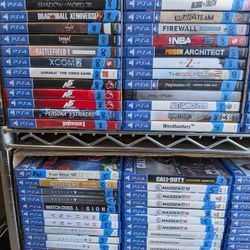 PlayStation 4 PS4 Games 