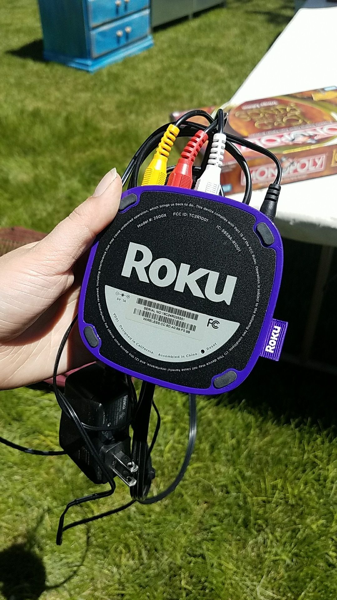 Roku player (missing remote... discounted price.)