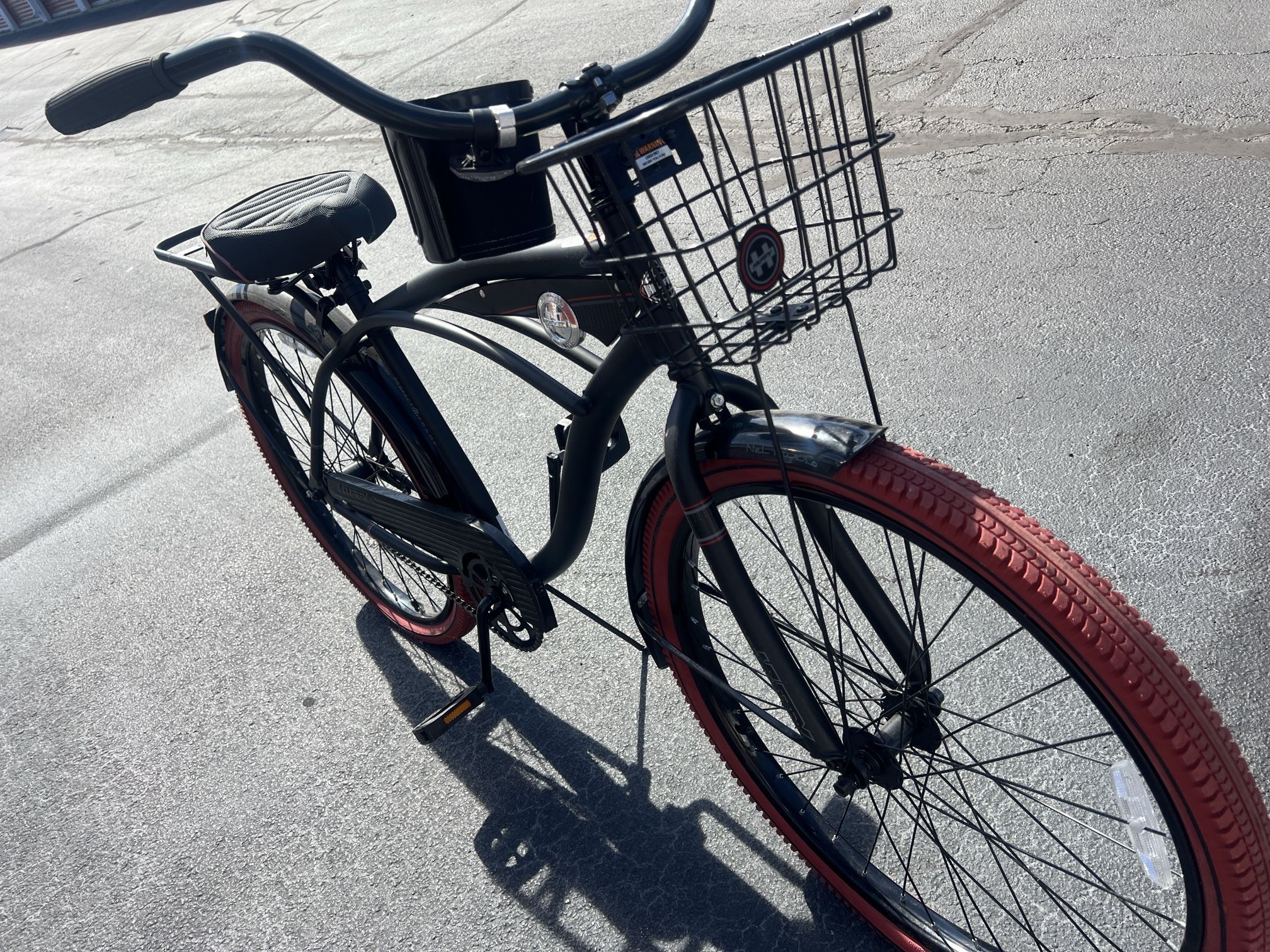 Black Huffy Nel Lusso ladies beach cruiser 