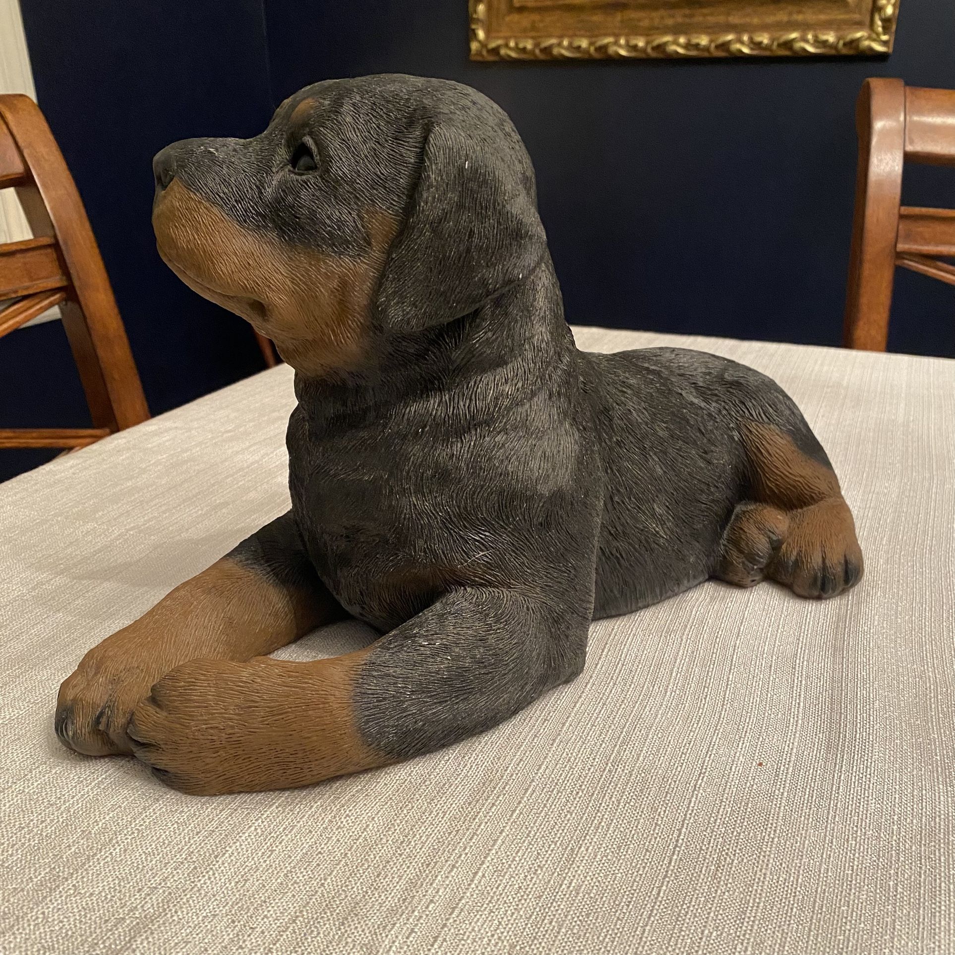 Sandicast Rottweiler Dog Figurine