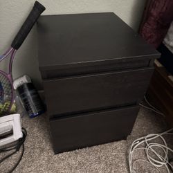 Side table drawers