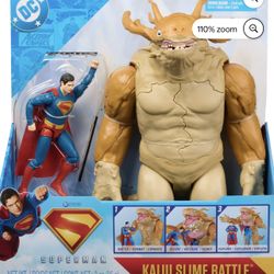 DC Comics SUPERMAN, Superman Vs. Kaiju Slime Battle Set Playset