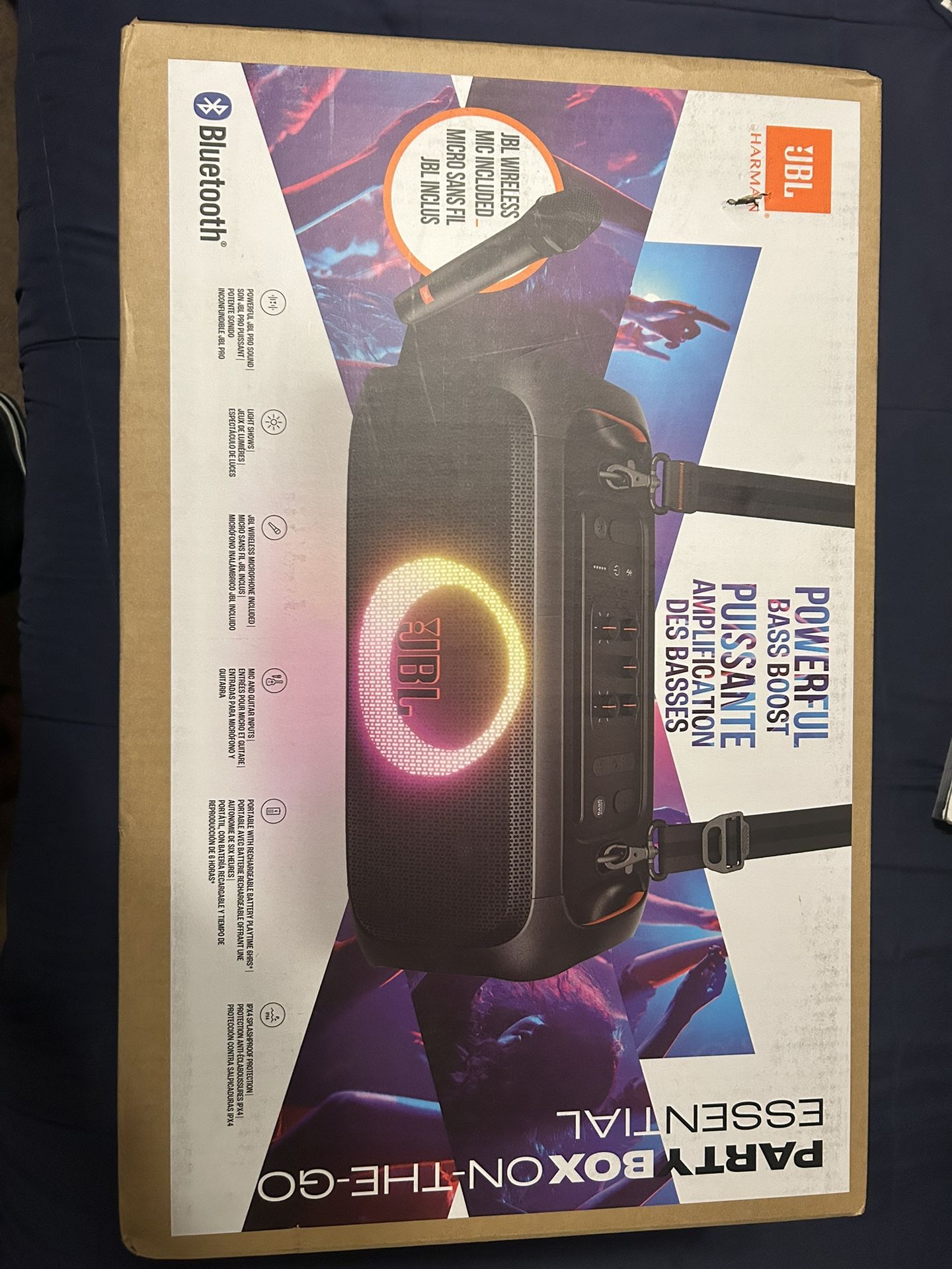 JBL PARTYBOX ON-THE-GO ESSENTIAL