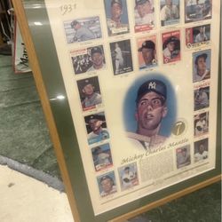 Mickey Mantle Limited Edition Poster 