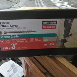 Quick Drive 3in Exterior Screws