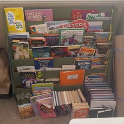 Book Shelf Single Sided Book Display 