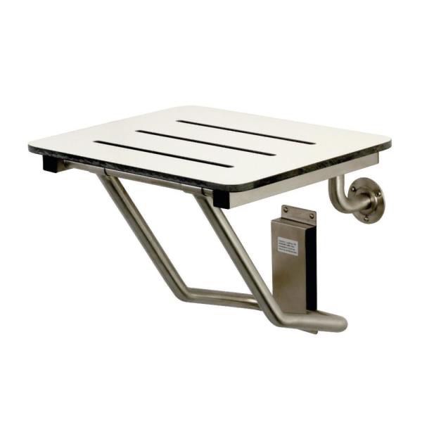 NEW Stainless Steel Wall Mount Shower Seat