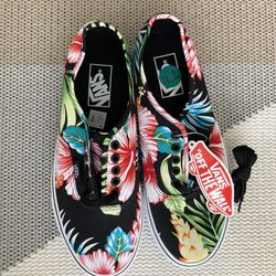 Vans Floral Size 7.5 Men 9.0 Woman