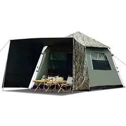 Instant Pop-Up Family Tent – 8ft Tall, Sets Up in Seconds