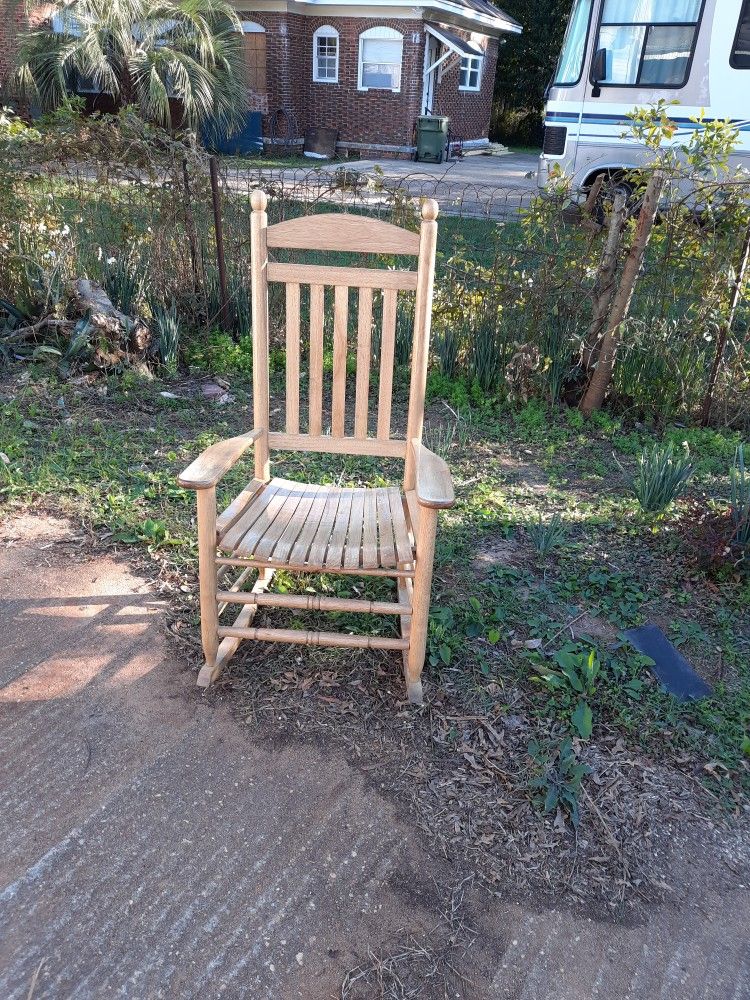 ROCKING CHAIR, ALL WOOD