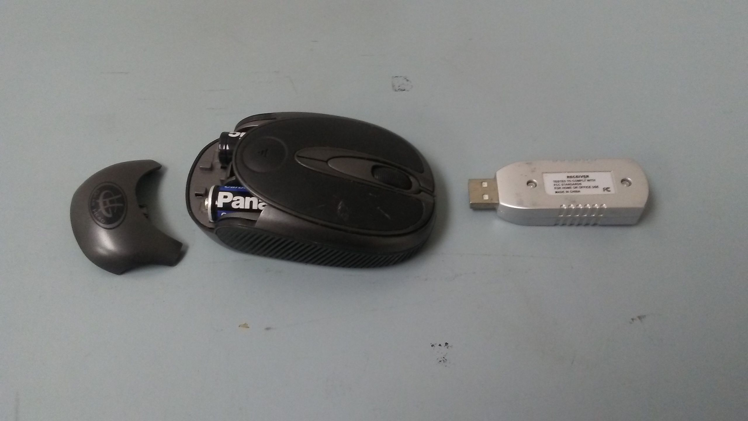 Gear Head Optical Wireless Mouse