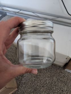 24 Small Glass Jars