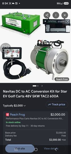 Navitas DC to AC Conversion Kit 48V 5KW TAC2 600A