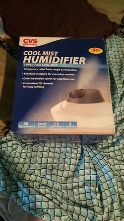 Cool mist humidifier