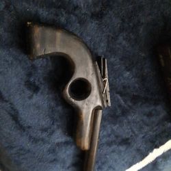 Hand crafted rubber band slinger