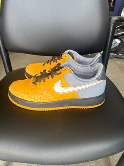 Nike Air Force 1 Bronx Yellow/Black/Gray Hard to Find Sz 10.5
