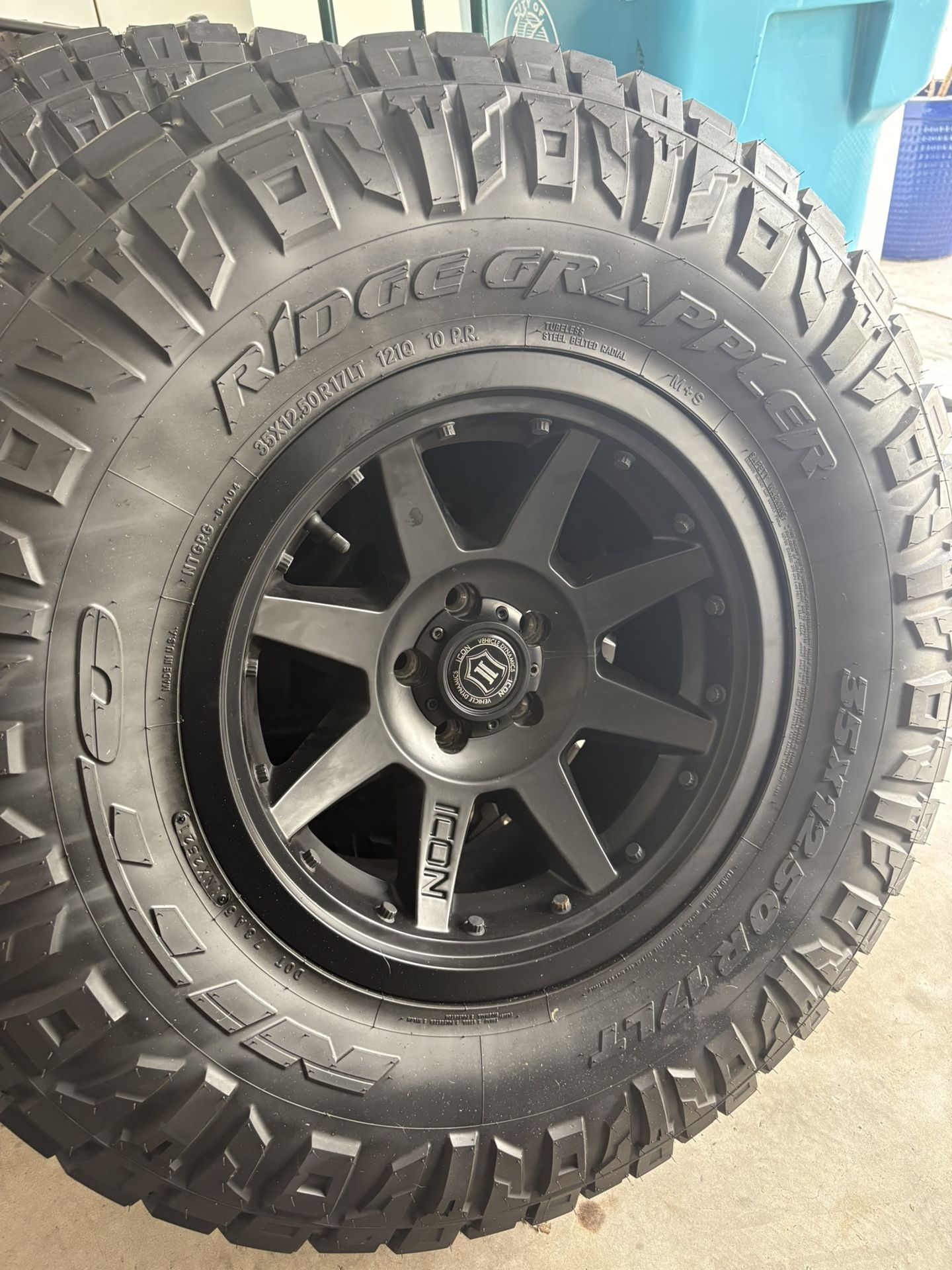 Jeep Wheels And Tires / Jeep Rims / Icon Rebound Pro 35x12.50x17 Nitto