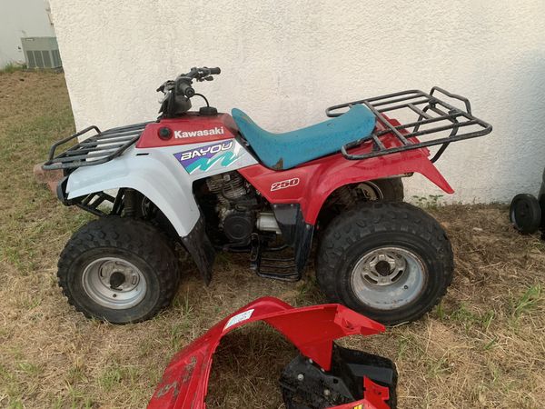Kawasaki Bayou 250 4x4 atv for Sale in Davenport, FL OfferUp