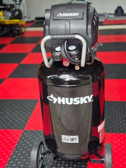 Brand New HUSKY 1.7 HP, 200 PSI, 30 Gal., 5.1 SCFM 90 PSI, Single-Stage, Oil Free Portable Vertical Electric Air Compressor