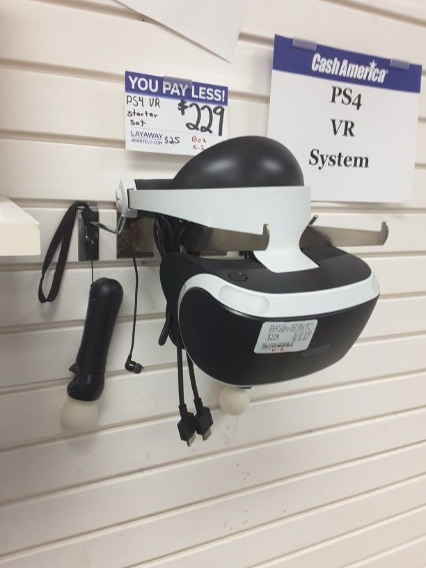 PS4 VR headset 