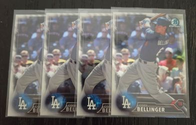 2016 Cody Bellinger Bowman Chrome Baseball Cards Lot of 4