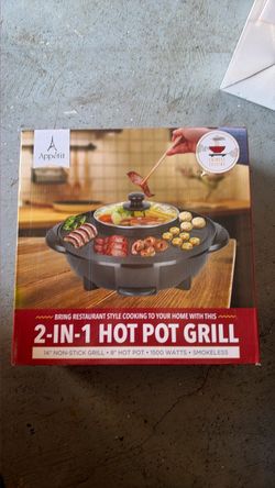 2-in1 Hot Pot Grill