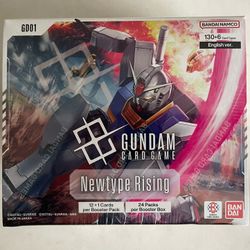 Gundam Card Game: Newtype  Rising Booster Box (English) 2025