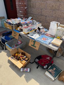YARD SALE TODAY