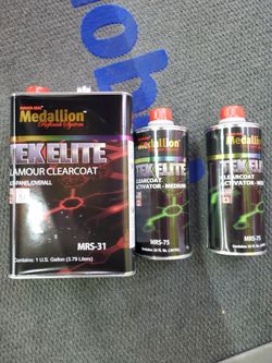 Medallion  tekelite Glamour clear  coat