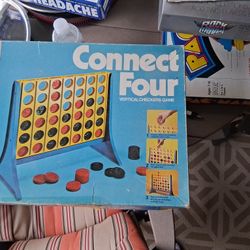 Connect Four 1974 Vintage AND Connect Launchers Game