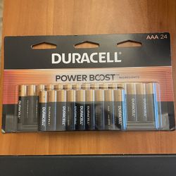 Duracell AAA Batteries 24 Pack