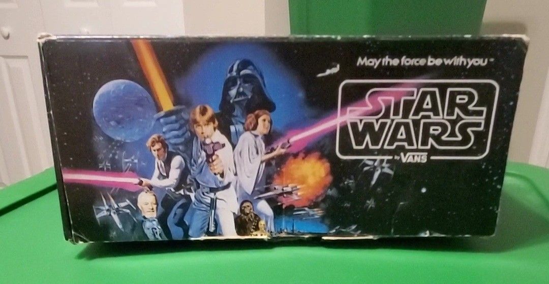 HTF Star Wars VANS Shoe Box