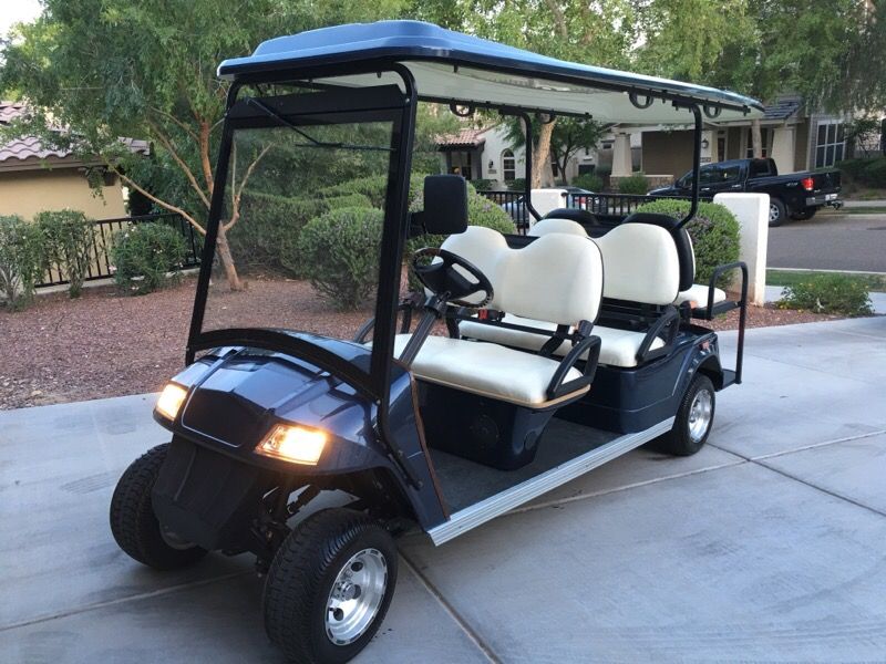 Zone Electric Golf Cart 6 Seater Brand New Batteries