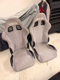 Sparco racing seats - pair