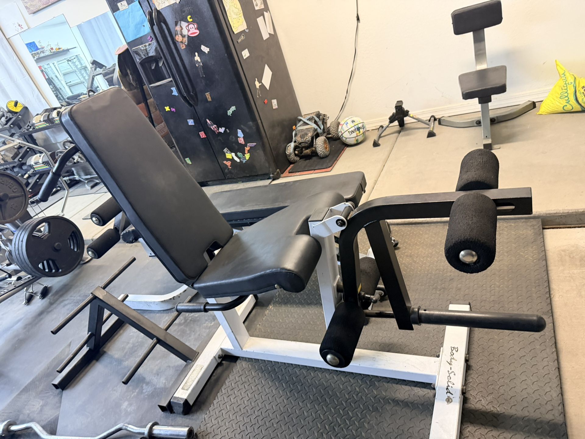 Commercial Adjustable Leg Curl/ext