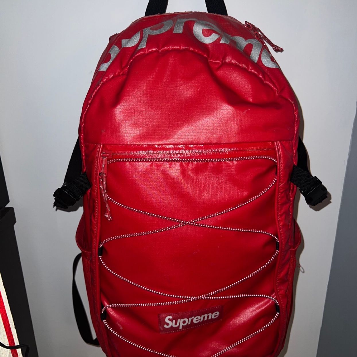 Supreme FW17 Backpack Red – RIF LA