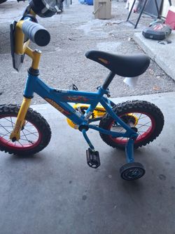 Kids hot wheels bike