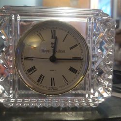 Royal Doulton Germany Made Classic Crystal Clock