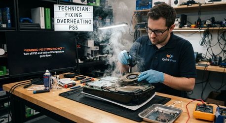 Ps5 overheating turning off broken HDMI or deep cleaning