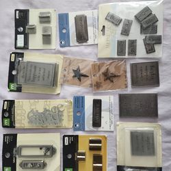 Metal art plaques crafting